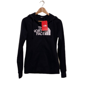 THE NORTH FACE BLACK ZIPPER HOODIE. Size Xs New.